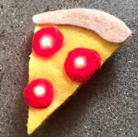 Make a Light-Up LED Pizza DIY Project