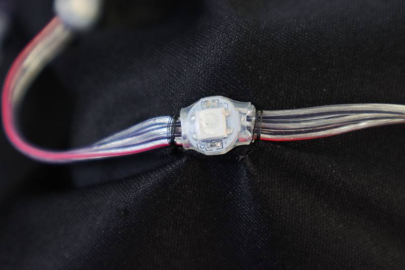 Fabric for battery pocket