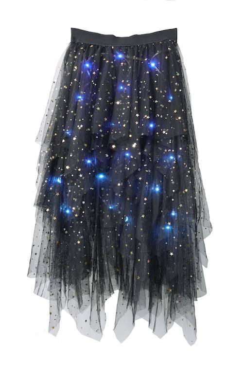 LED skirt kit product for DIY light-up wearable tutu project