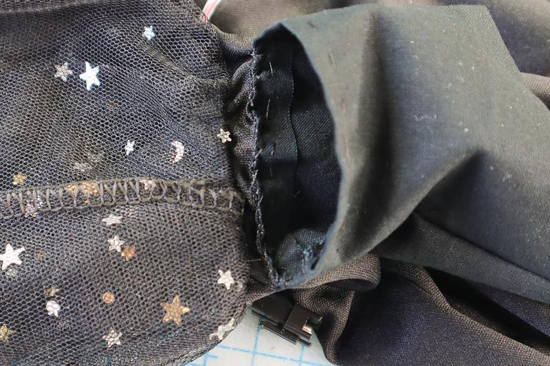 Connecting LED wires for the skirt